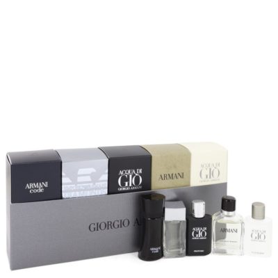 ARMANI by Giorgio Armani Gift Set -- Travel Set Includes.14 oz Mini Armani Code