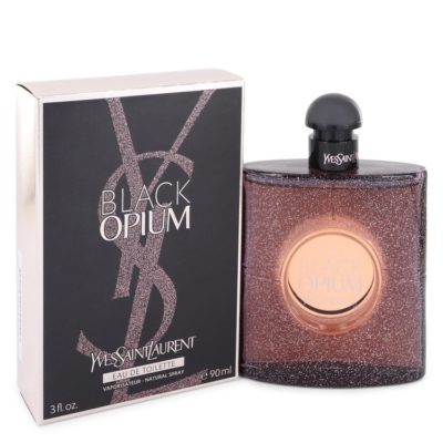 Black Opium by Yves Saint Laurent Eau De Toilette 2018 (Glowing Edition) 90 ml