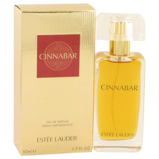 CINNABAR by Estee Lauder Eau De Parfum Spray (New Packaging) 50 ml