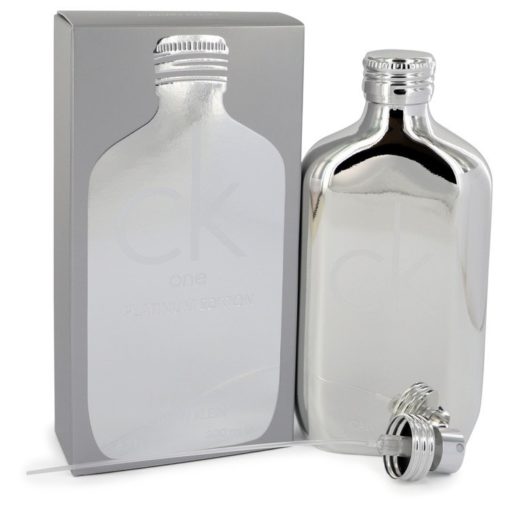 CK One Platinum by Calvin Klein Eau De Toilette Spray (Unisex) 200 ml