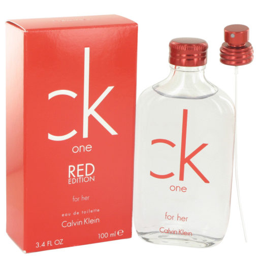 CK One Red by Calvin Klein Eau De Toilette Spray 100 ml