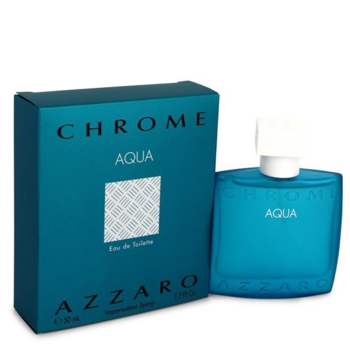 Chrome Aqua by Azzaro Eau De Toilette Spray 50 ml