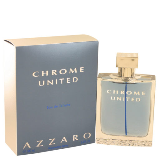 Chrome United by Azzaro Eau De Toilette Spray 100 ml