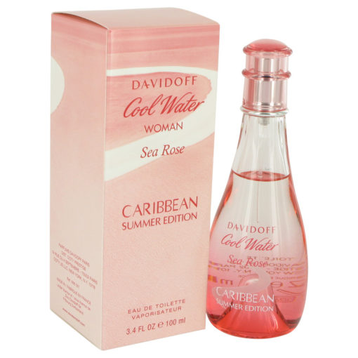 Cool Water Sea Rose Caribbean Summer by Davidoff Eau De Toilette Spray 100 ml