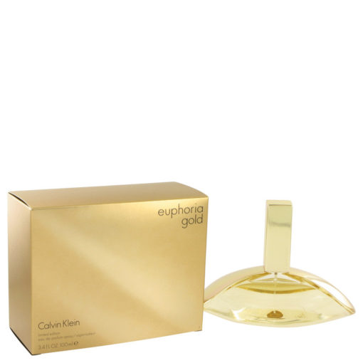 Euphoria Gold by Calvin Klein Eau De Parfum Spray (Limited Edition) 100 ml