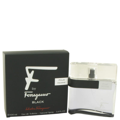 F Black by Salvatore Ferragamo Eau De Toilette Spray 100 ml