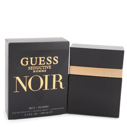 Guess Seductive Homme Noir by Guess Eau De Toilette Spray 100 ml