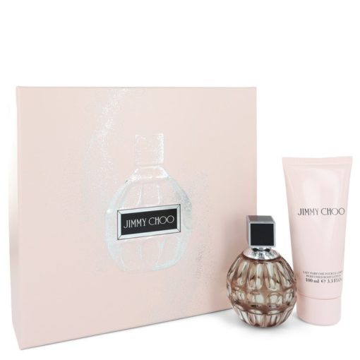 Jimmy Choo by Jimmy Choo Gift Set -- 2 oz Eau De Parfum Spray + 3.3 oz Body Lotion