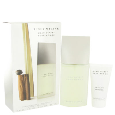 L'EAU D'ISSEY (issey Miyake) by Issey Miyake Gift Set -- 4.2 oz Eau De Toilette Spray + 2.5 oz Shower Gel