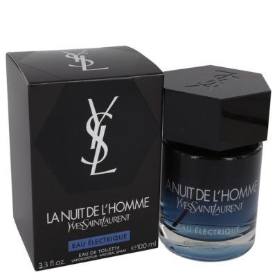 La Nuit De L'homme Eau Electrique by Yves Saint Laurent Eau De Toilette Spray 100 ml