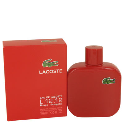 Lacoste Eau De Lacoste L.12.12 Rouge by Lacoste Eau De Toilette Spray 100 ml