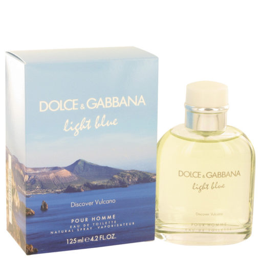 Light Blue Discover Vulcano by Dolce & Gabbana Eau De Toilette Spray 125 ml