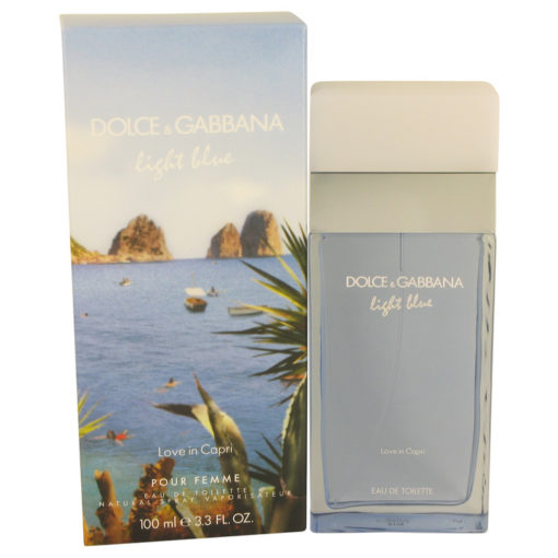 Light Blue Love in Capri by Dolce & Gabbana Eau De Toilette Spray 100 ml