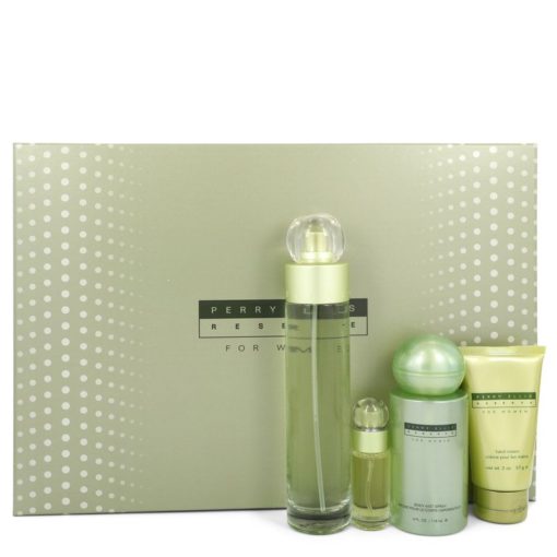 PERRY ELLIS RESERVE by Perry Ellis Gift Set -- 3.4 oz Eau De Parfum Spray + 4 oz Body Mist + 2 oz Hand Cream + .25 oz Mini EDP Spray