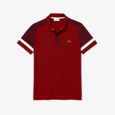 Men's Slim Fit Stretch Cotton Piqué Polo