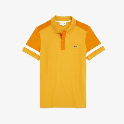 Men's Slim Fit Stretch Cotton Piqué Polo