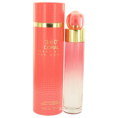 Perry Ellis 360 Coral by Perry Ellis Eau De Parfum Spray 100 ml