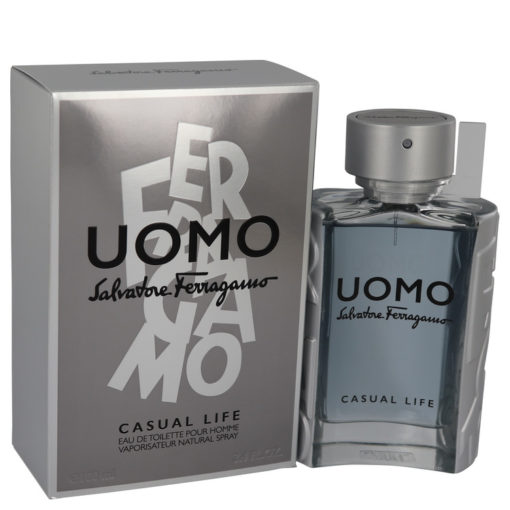 Salvatore Ferragamo Uomo Casual Life by Salvatore Ferragamo Eau De Toilette Spray 100 ml