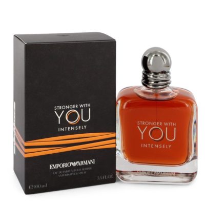 Stronger With You Intensely by Giorgio Armani Eau De Parfum Spray 100 ml