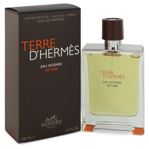 Terre D'hermes Eau Intense Vetiver by Hermes Eau De Parfum Spray 100 ml