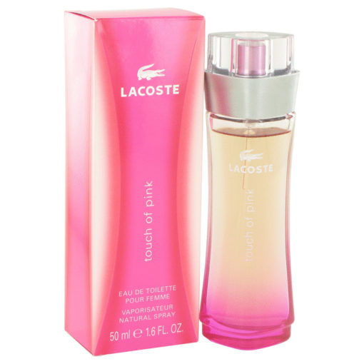 Touch of Pink by Lacoste Eau De Toilette Spray 50 ml