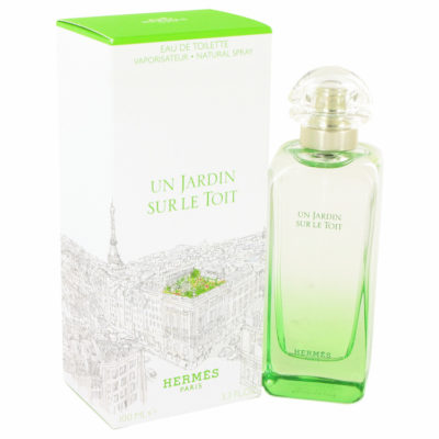 Un Jardin Sur Le Toit by Hermes Eau De Toilette Spray 100 ml