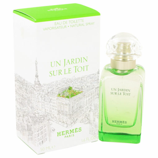 Un Jardin Sur Le Toit by Hermes Eau De Toilette Spray 50 ml