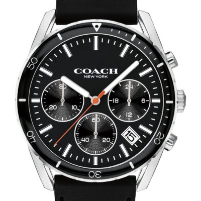 Coach Thompson Sport Chronograph Rubber Strap Watch