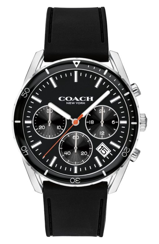 Coach Thompson Sport Chronograph Rubber Strap Watch