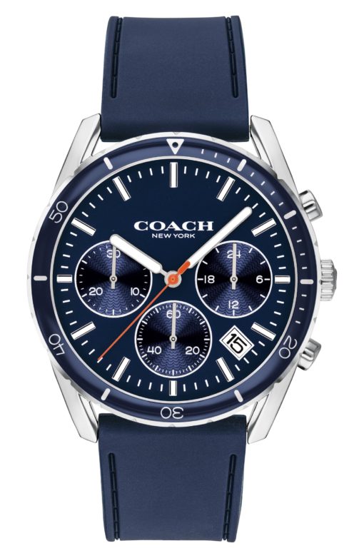 Coach Thompson Sport Chronograph Rubber Strap Watch