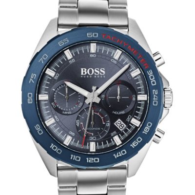 Boss Men's Chronograph Intensity Stainless Steel Bracelet Watch 44mm