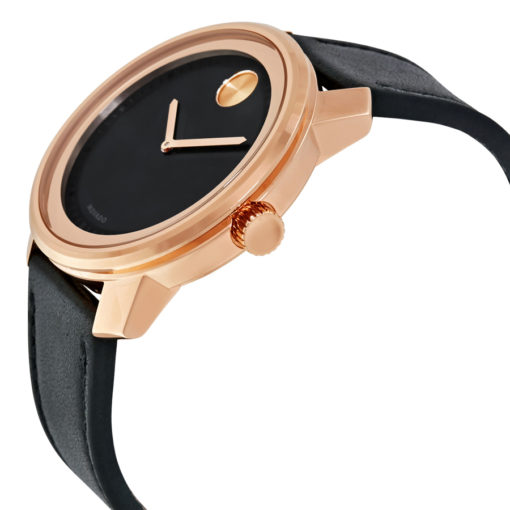 43mm - Black/ Rose Gold