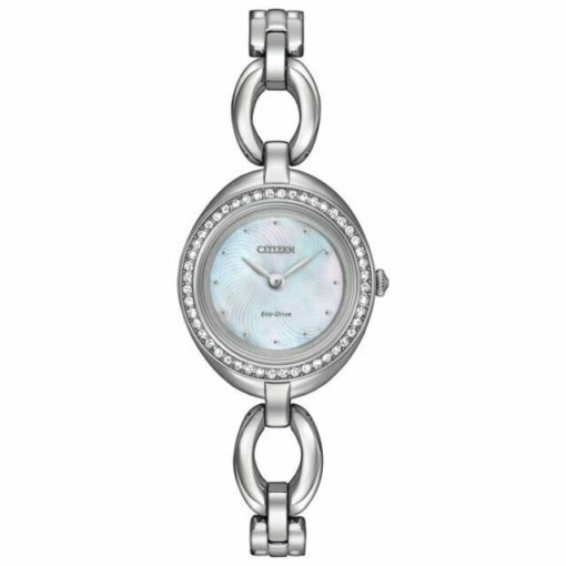 Citizen Eco-drive Silhouette Ladies Stainless Steel Watch Ex1440-61d