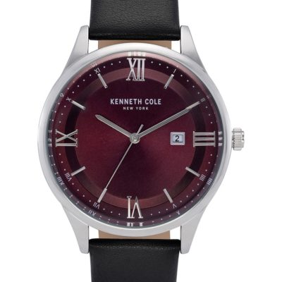 Kenneth Cole New York Men's Classic Leather Strap Watch