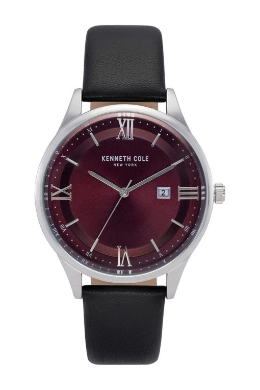 Kenneth Cole New York Men's Classic Leather Strap Watch