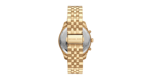 Michael Kors Women's Lexington Chronograph Gold-Tone Stainless Steel Watch - 42mm